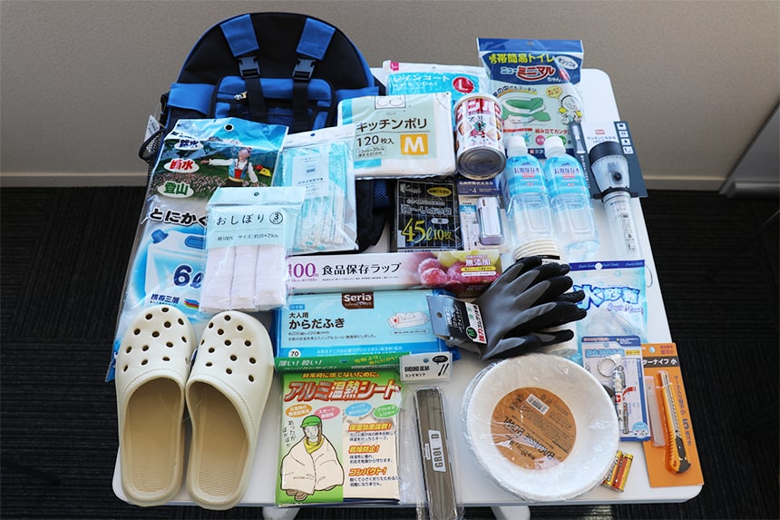 浜松市防災学習センターの講座に参加して、非常持ち出し袋を作ってみよう！｜ハマラボ[ハママツ研究所]