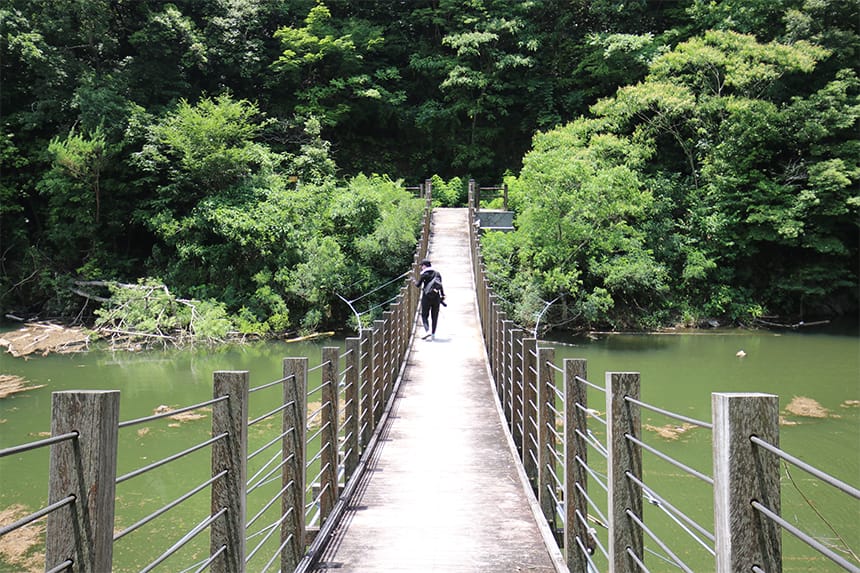 夏のいなさ湖・都田川ダム・おしどり橋に行ってきた