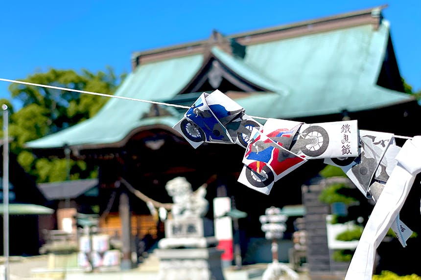 バイクのふるさと浜松のバイク神社こと「大歳神社」